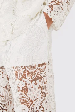 boohooMAN Relaxed Fit Lace Suit Trouser | UK| Suits & Tailoring