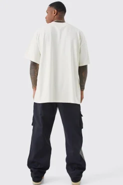 boohooMAN Relaxed Fit Multi Colour Block Cargo Trouser | UK| Trousers|Cargos