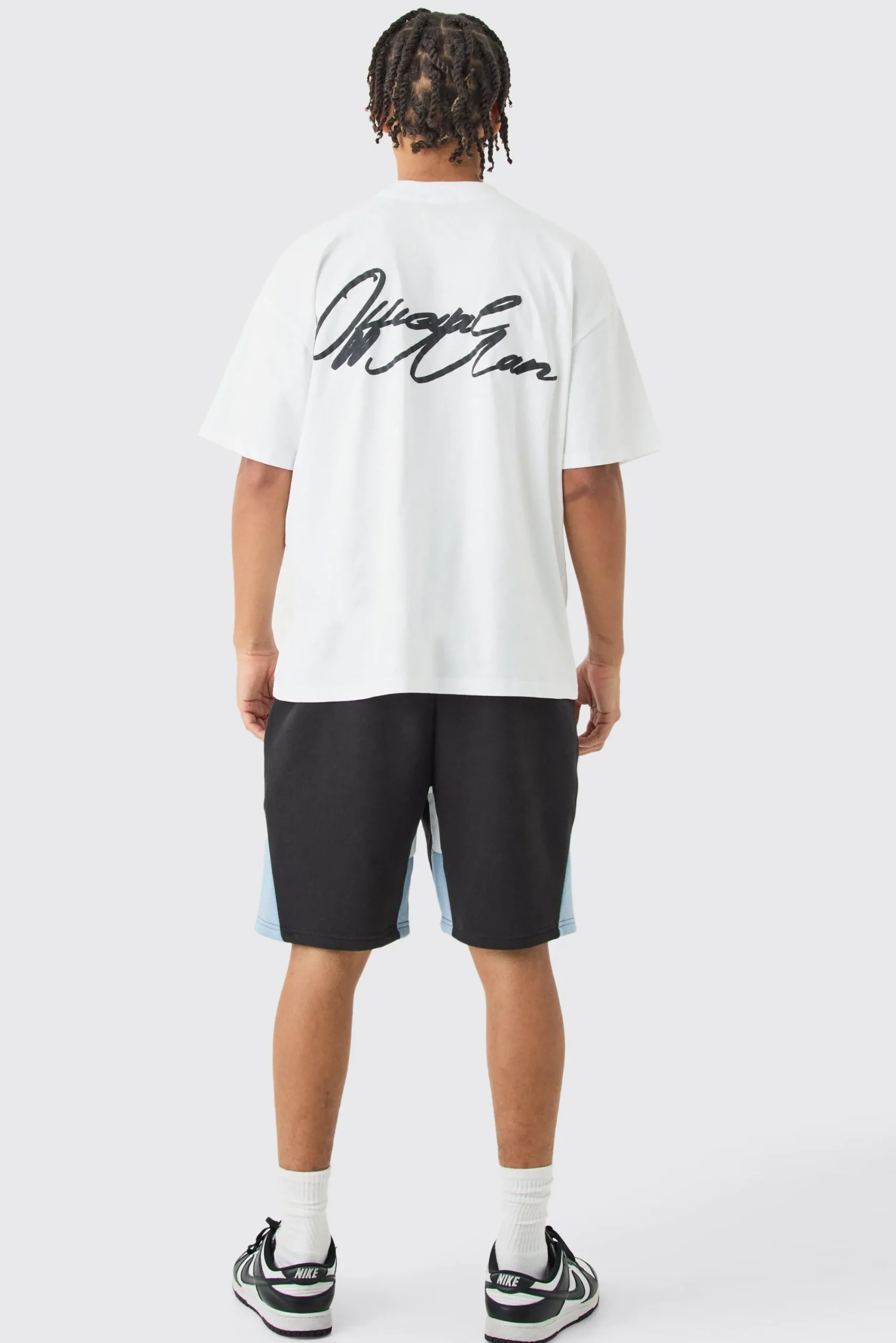 boohooMAN Relaxed Fit Paint Splatter Gusset Short | UK| Shorts