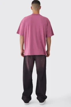 boohooMAN Relaxed Fit Tinted Distressed Jeans | UK| Jeans