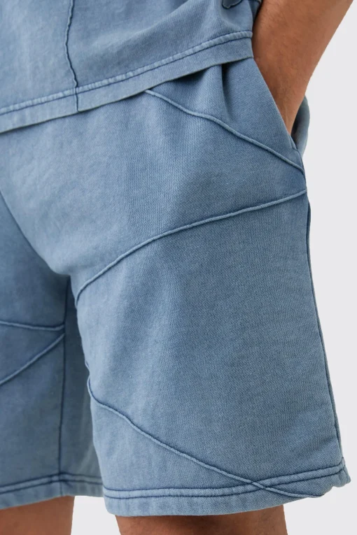 boohooMAN Relaxed Fit Pintuck Short | UK| Shorts
