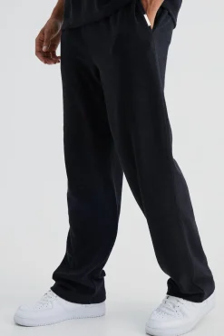 boohooMAN Relaxed Fit Premium Towelling Jogger | UK| Trousers|Joggers