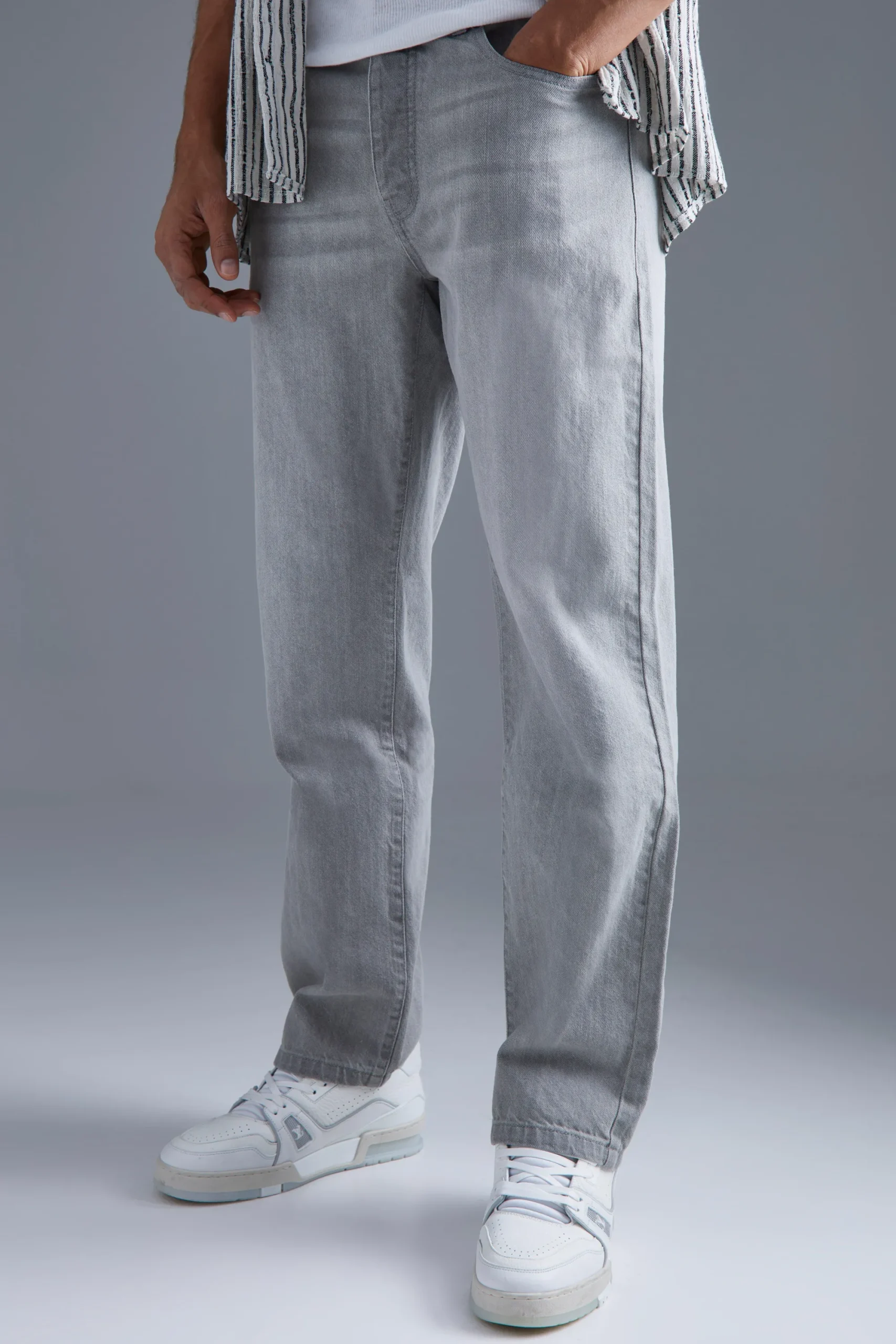 boohooMAN Relaxed Fit Rigid Jeans | UK| Trousers|Jeans