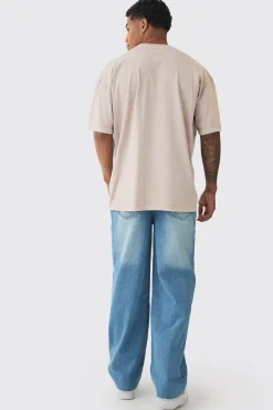 boohooMAN Relaxed Fit Rip & Repair Check Patchwork Jeans | UK| Trousers|Jeans