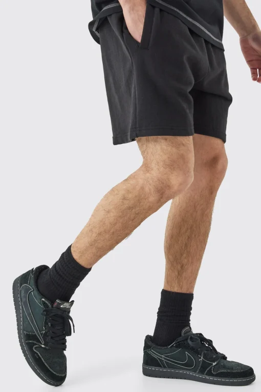 boohooMAN Relaxed Fit Short Length Heavyweight Short | UK| Shorts