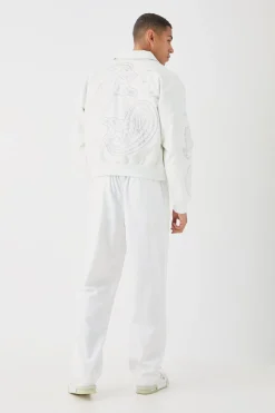 boohooMAN Relaxed Fit Tailored Trouser With Chain In | UK| Suits & Tailoring|Trousers