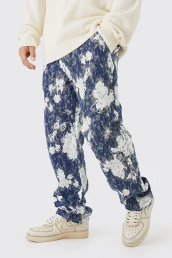 boohooMAN Relaxed Fit Tapestry Trouser | UK| Trousers|Cargos