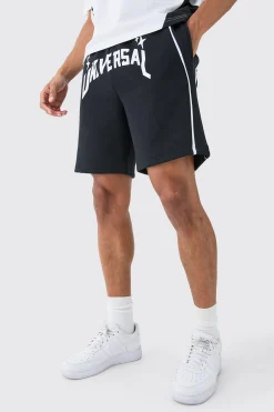 boohooMAN Relaxed Fit Universal Graphic Short | UK| Shorts