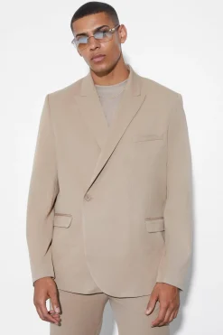 boohooMAN Relaxed Fit Wrap Suit Jacket | UK| Suits & Tailoring