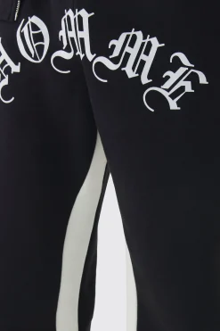 boohooMAN Relaxed Gothic Homme Cross Gusset Jogger | UK| Joggers|Trousers