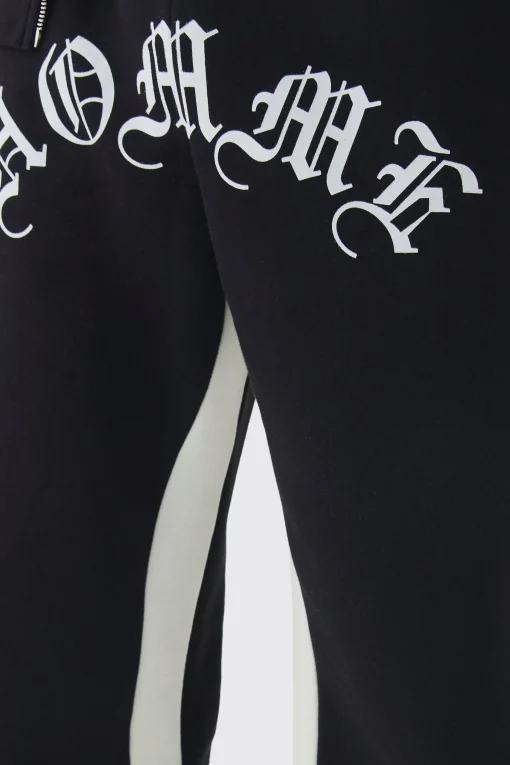 boohooMAN Relaxed Gothic Homme Cross Gusset Jogger | UK| Joggers|Trousers