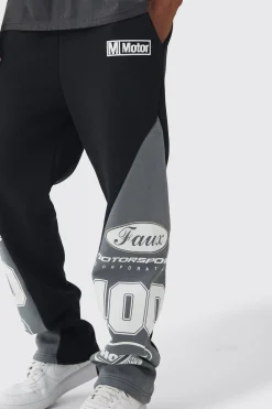 boohooMAN Relaxed Moto High Gusset Jogger | UK| Trousers|Joggers