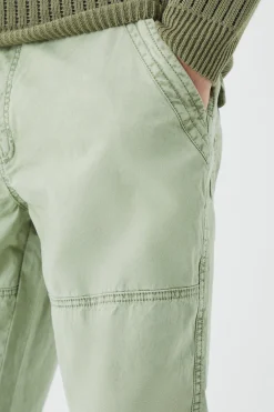 boohooMAN Relaxed Overdye Acid Wash Trouser | UK| Trousers