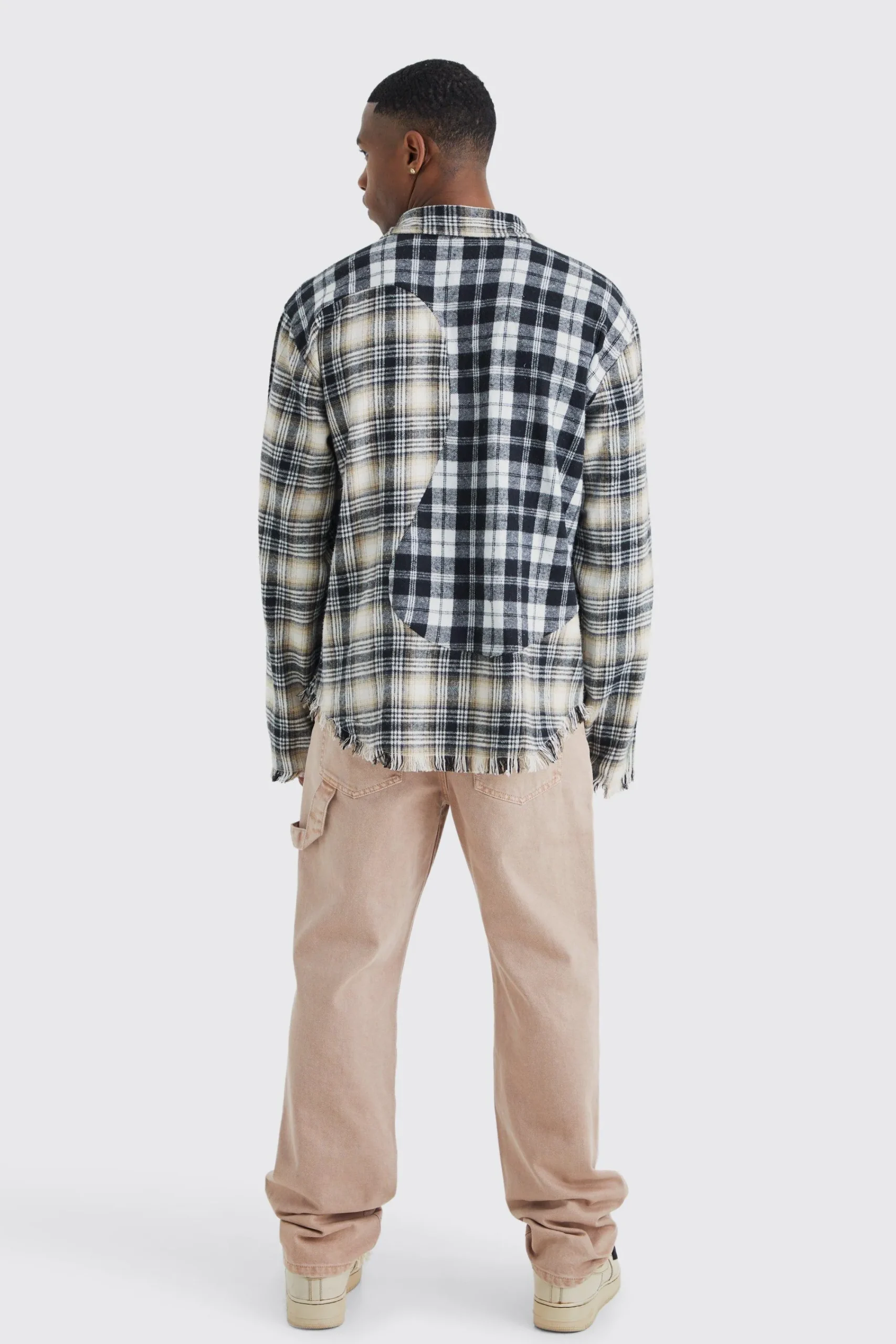 boohooMAN Relaxed Overdye Carpenter Trouser | UK| Trousers|Jeans