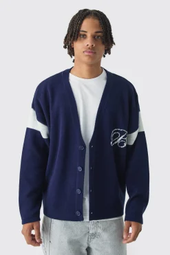 boohooMAN Relaxed Ribbed Knitted Edition Series Cardigan | UK| Knitwear