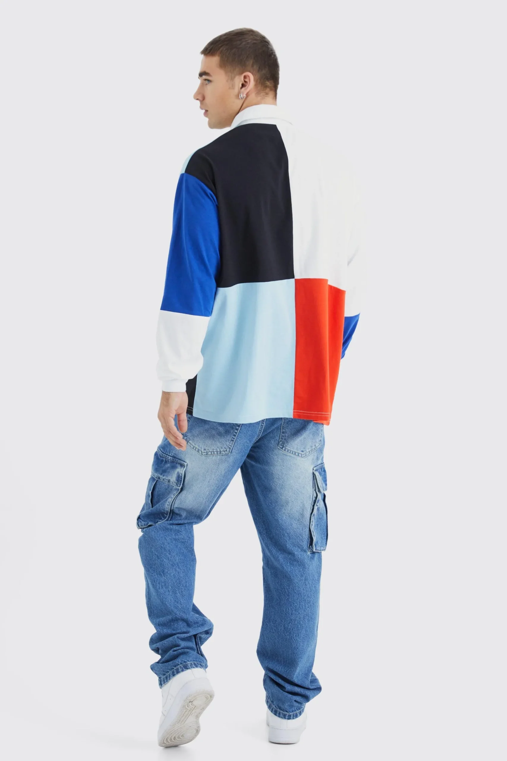 boohooMAN Relaxed Rigid Cargo Jeans | UK| Trousers|Cargos