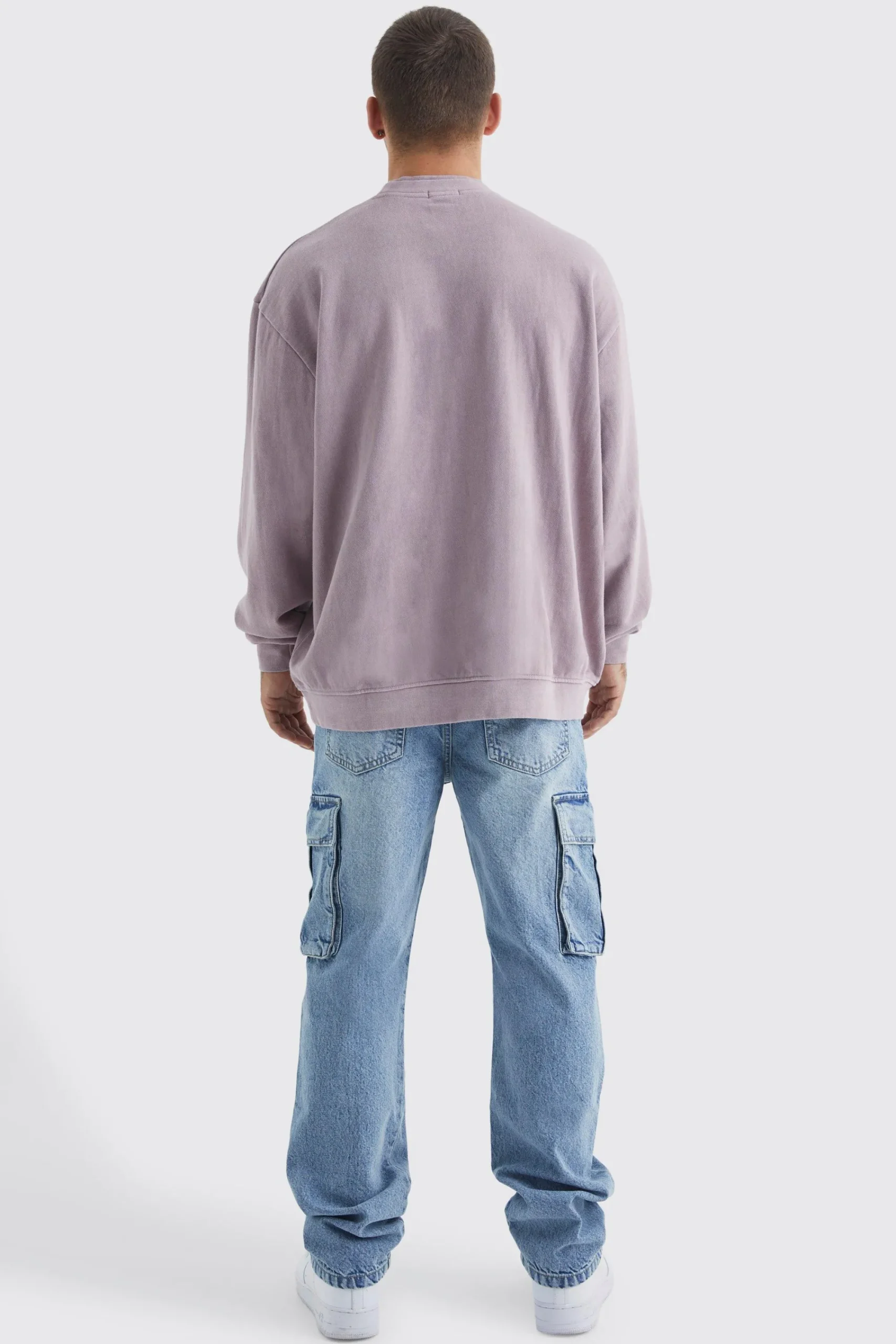 boohooMAN Relaxed Rigid Cargo Jeans | UK| Trousers|Jeans