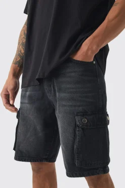 boohooMAN Relaxed Rigid Cargo Shorts | UK| Shorts