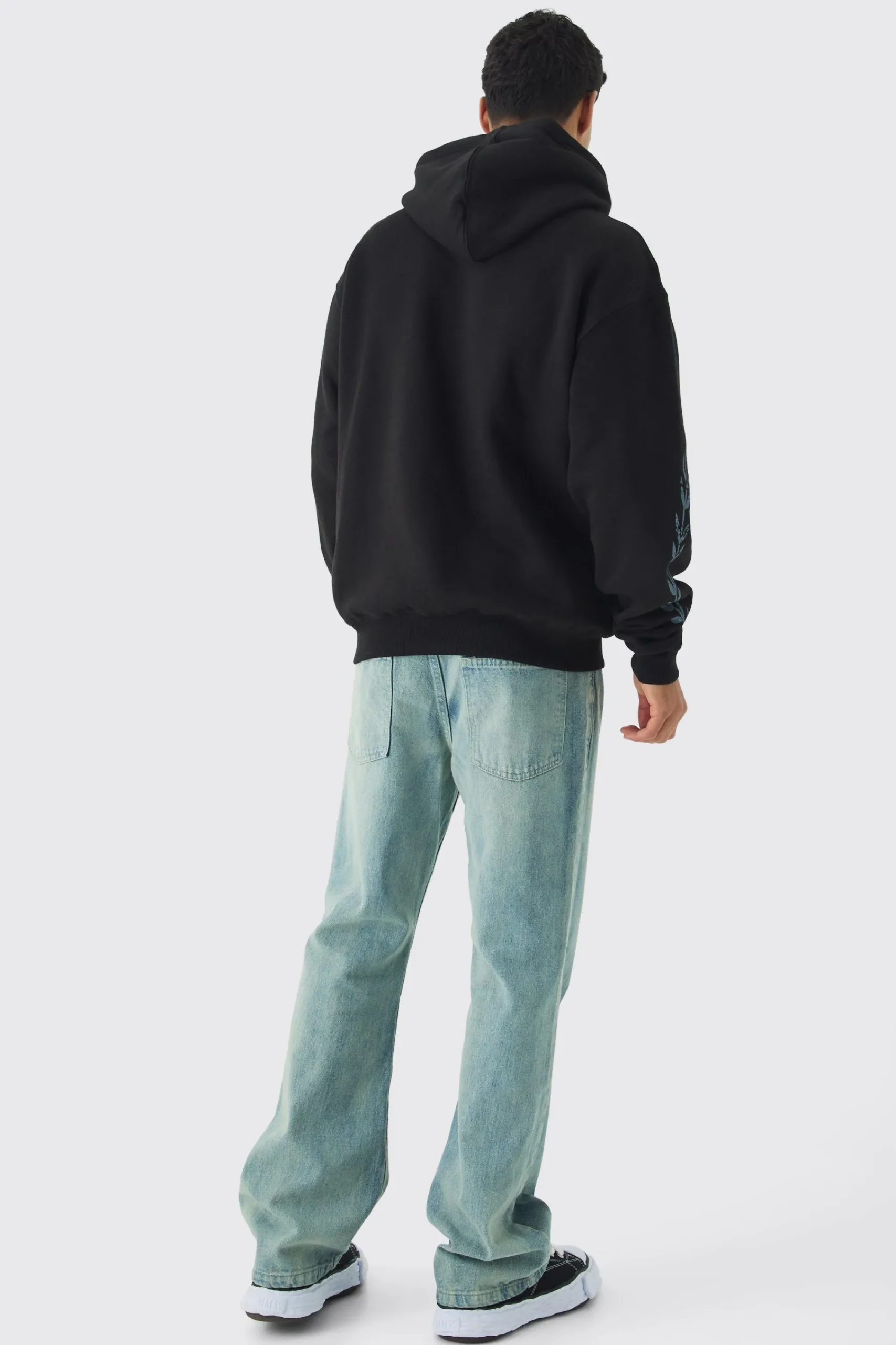 boohooMAN Relaxed Rigid Flare Jean | UK| Trousers|Jeans