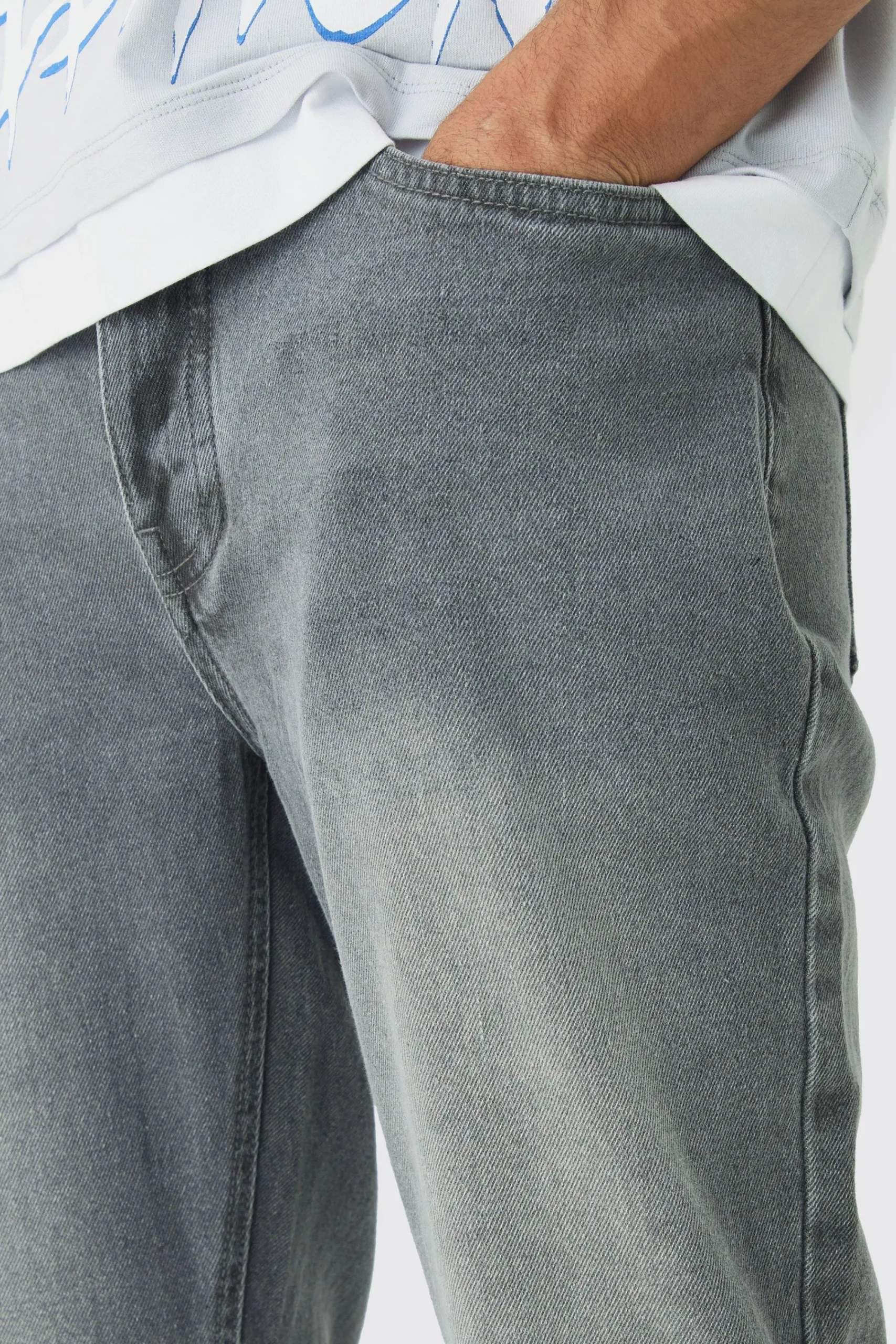 boohooMAN Relaxed Rigid Flare Jean In | UK| Jeans