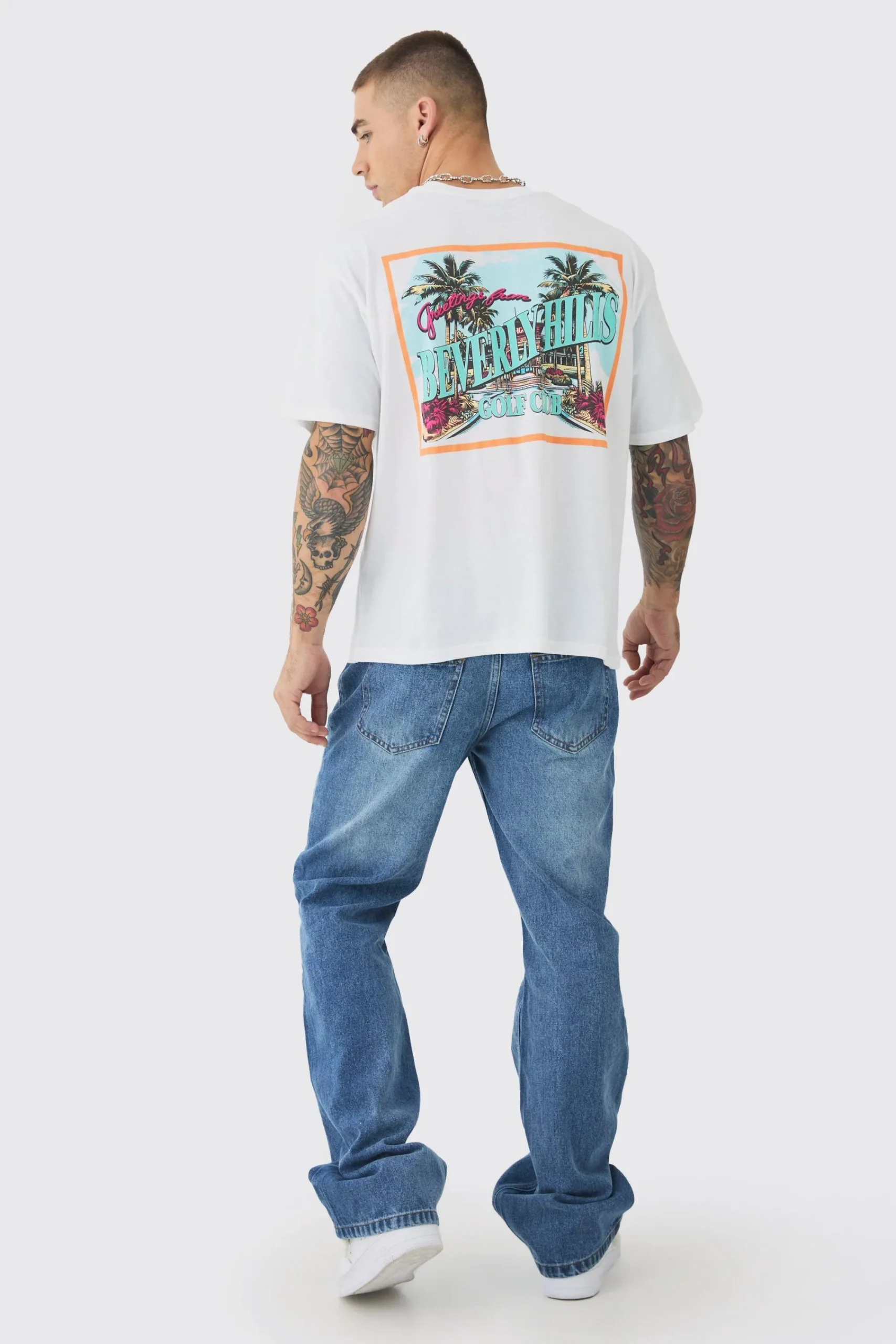 boohooMAN Relaxed Rigid Flare Jean In | UK| Trousers|Jeans