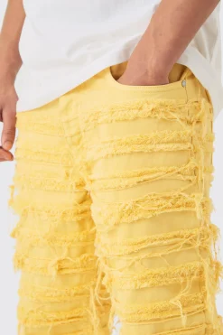 boohooMAN Relaxed Rigid Hyper Distressed Overdye Denim Jean In | UK| Jeans