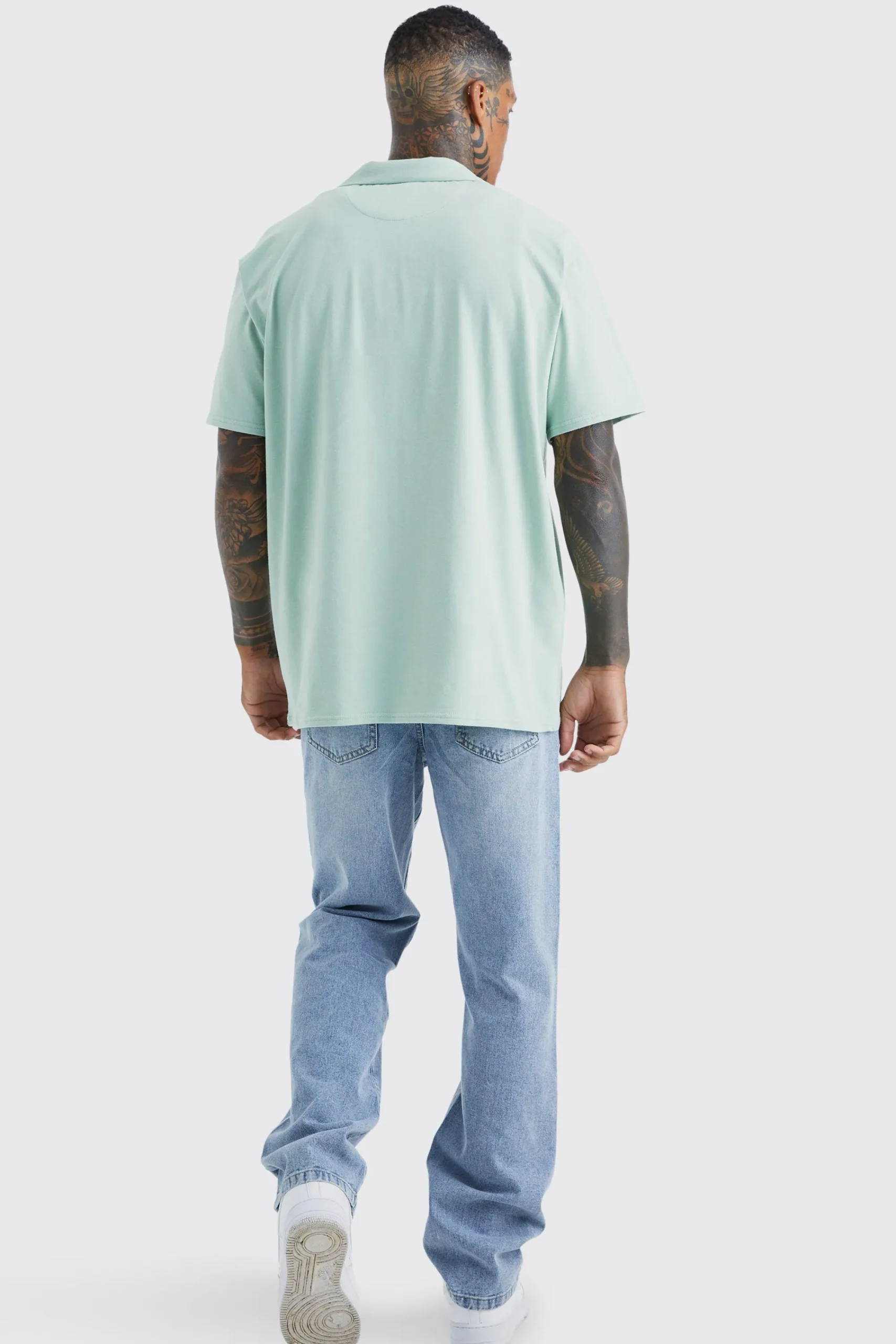 boohooMAN Relaxed Rigid Jean | UK| Trousers|Jeans