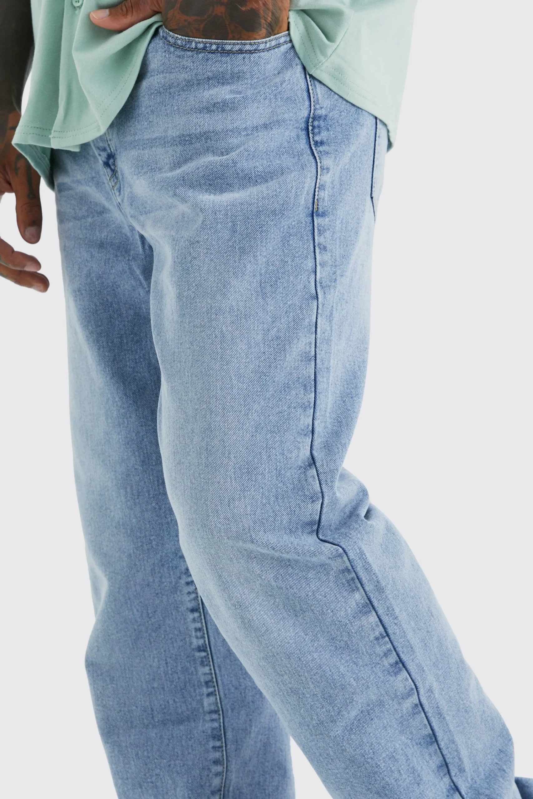 boohooMAN Relaxed Rigid Jean | UK| Trousers|Jeans