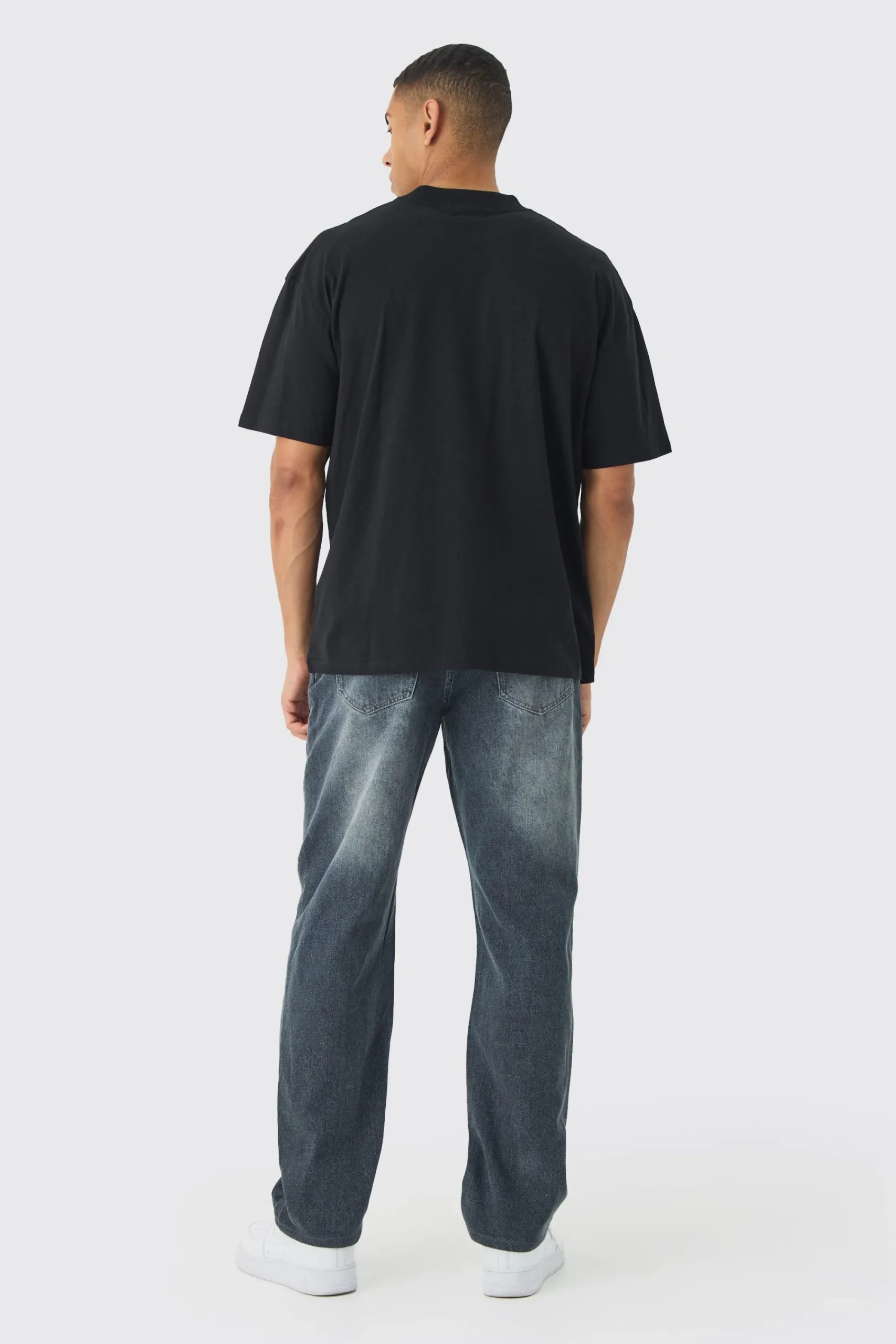 boohooMAN Relaxed Rigid Jean In | UK| Trousers|Jeans