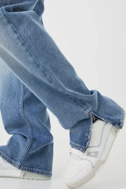 boohooMAN Relaxed Rigid Zip Hem Jeans | UK| Trousers|Jeans