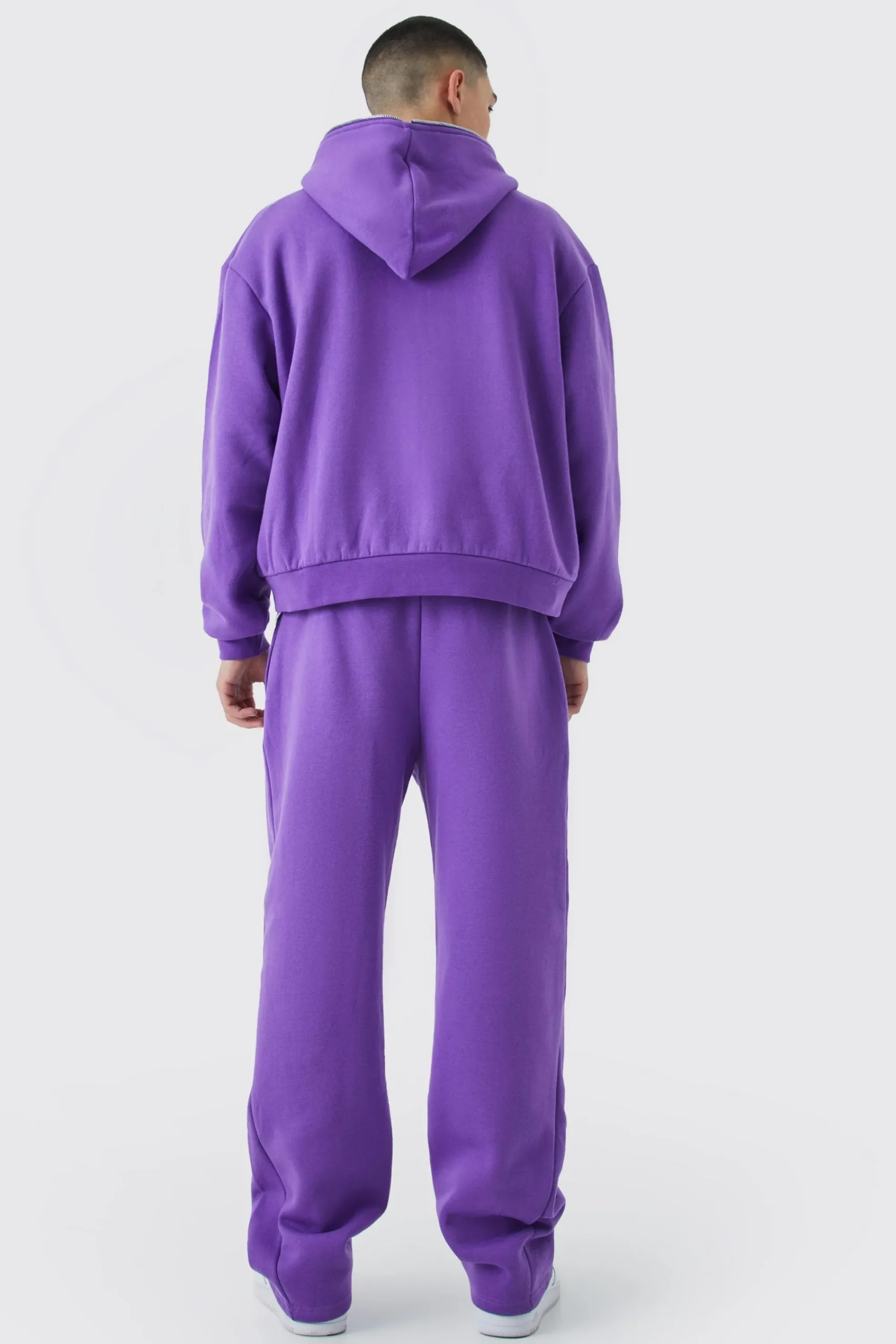 boohooMAN Relaxed Satin Ofcl Gusset Jogger | UK| Joggers