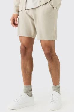 boohooMAN Relaxed Short Length Knitted Short | UK| Tracksuits