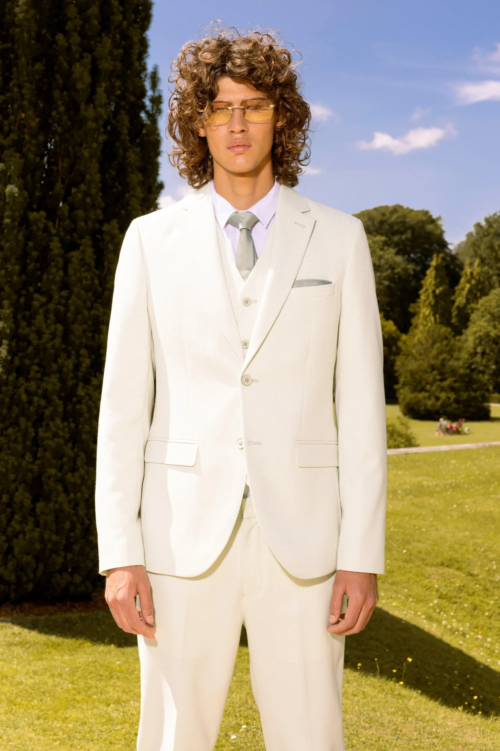 boohooMAN Relaxed Single Breasted Linen Suit Jacket | UK| Suits & Tailoring