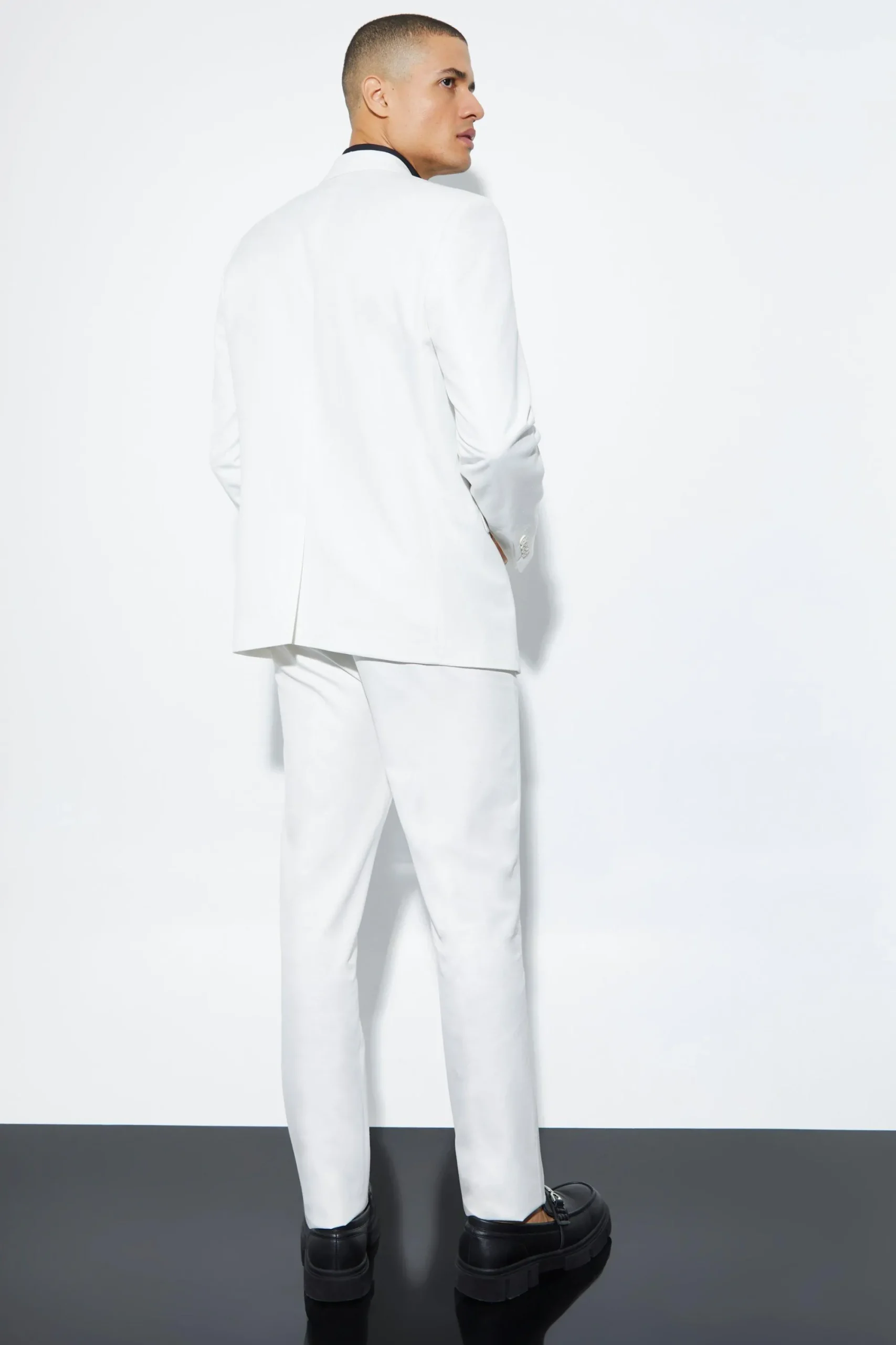 boohooMAN Relaxed Single Breasted Linen Suit Jacket | UK| Suits & Tailoring