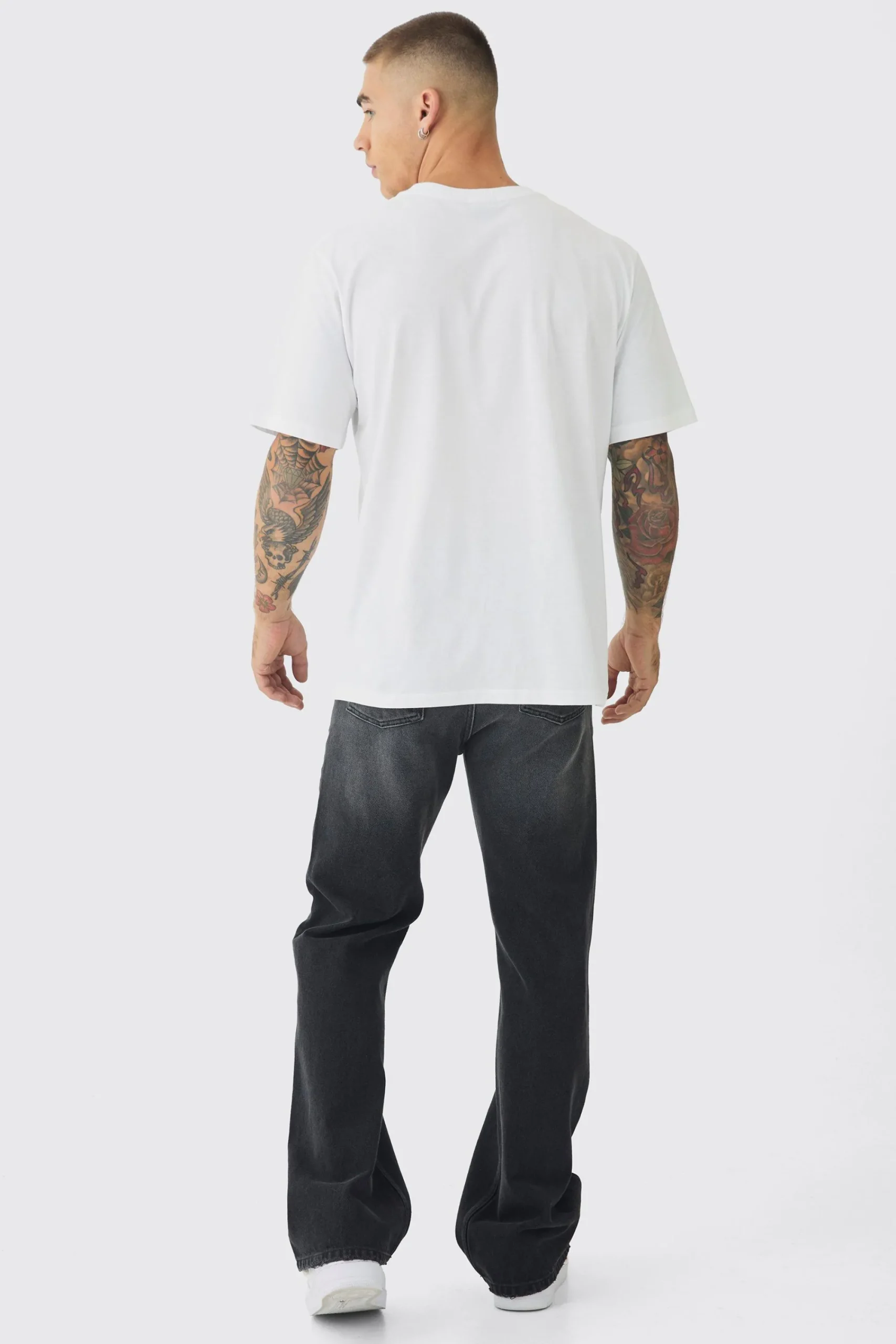 Renaissance Print T-Shirt | UK^boohooMAN New