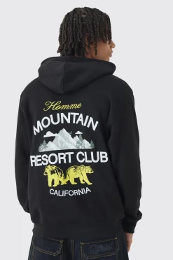 boohooMAN Resort Club Hoodie | UK| Hoodies & Sweatshirts