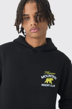 boohooMAN Resort Club Hoodie | UK| Hoodies & Sweatshirts