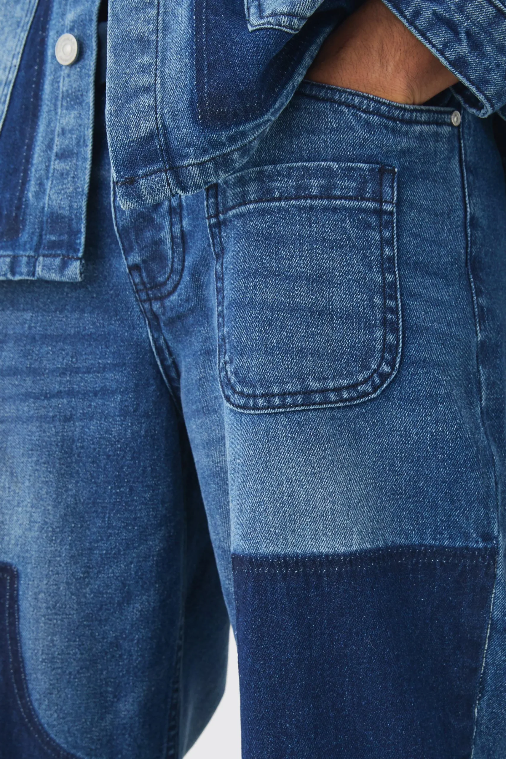 boohooMAN Rigid Baggy Carpenter Dyed Jeans | UK| Trousers|Jeans