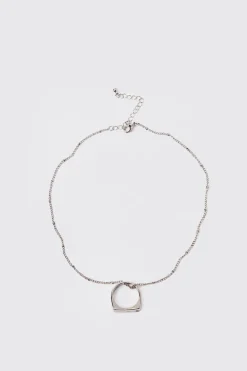 boohooMAN Ring Pendant Necklace | UK| Jewellery & Watches