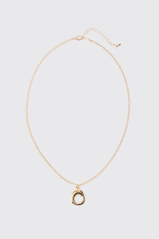 boohooMAN Ring Pendant Necklace | UK| Jewellery & Watches