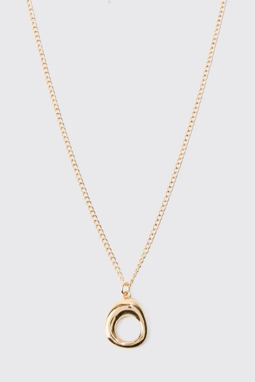 boohooMAN Ring Pendant Necklace | UK| Jewellery & Watches