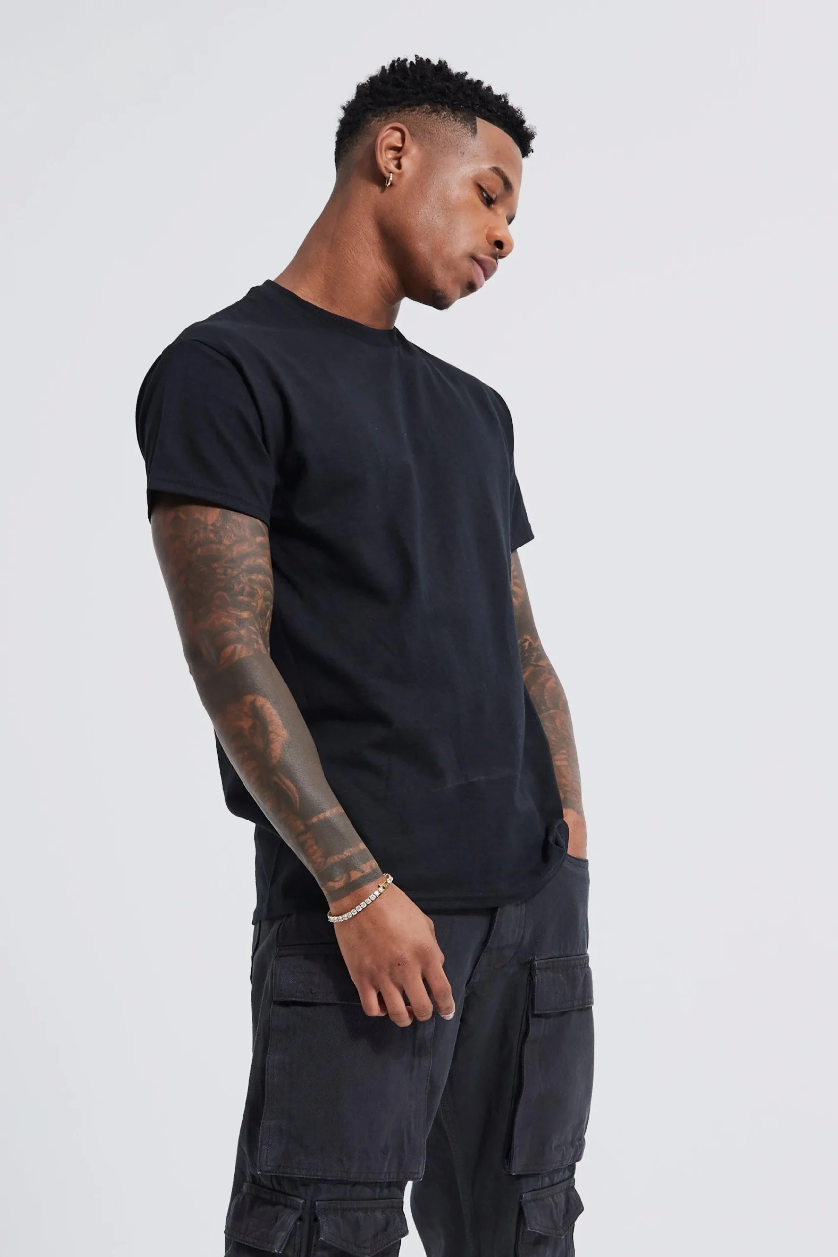 Rose Graphic T-shirt | UK^boohooMAN Discount