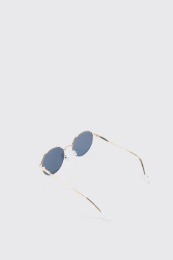 boohooMAN Round Metal Sunglasses | UK| Sunglasses
