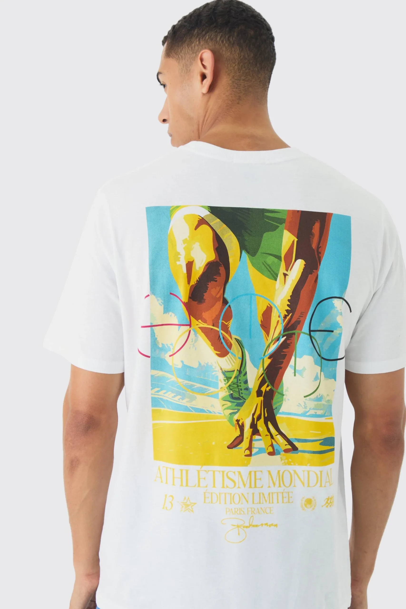 Running Athletic Printed T-Shirt | UK^boohooMAN Online