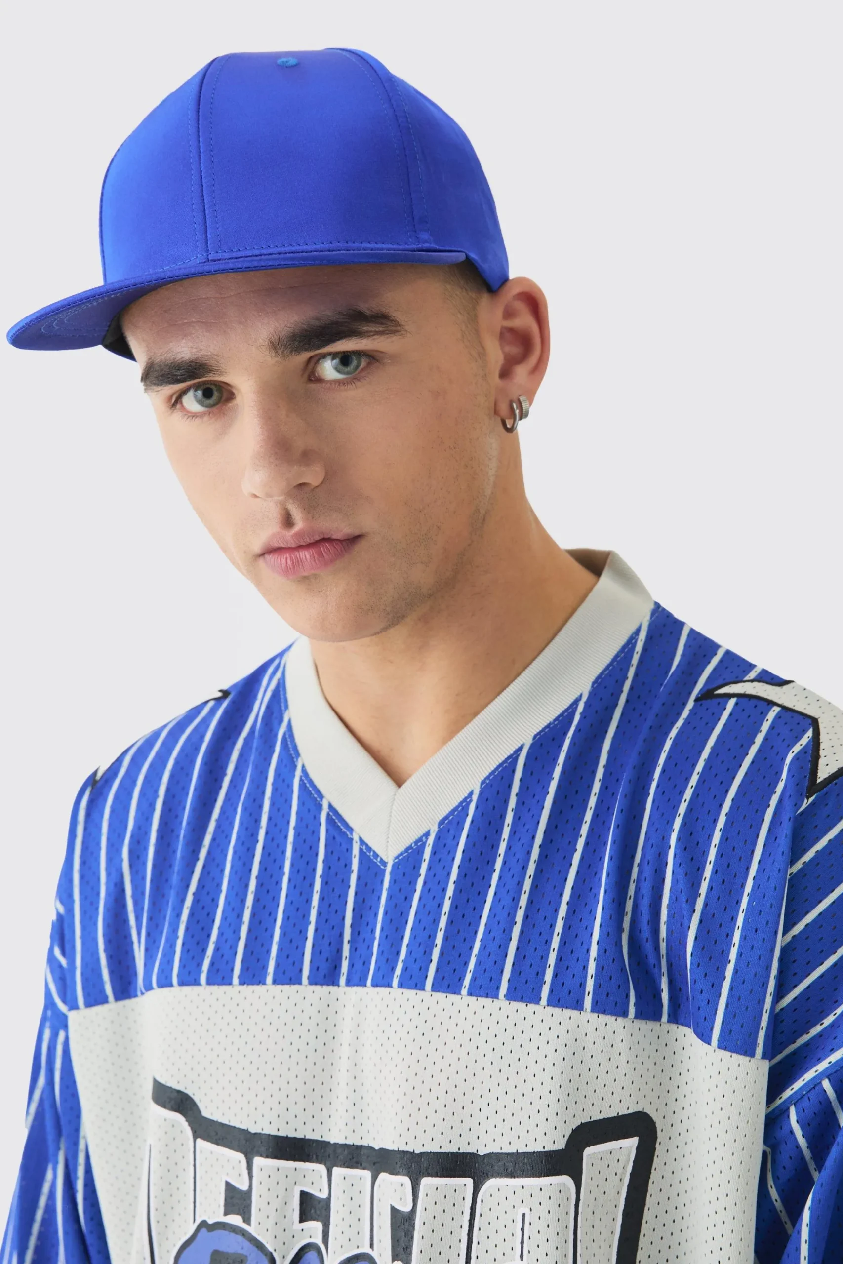 boohooMAN Satin Snapback In | UK| Hats & Caps
