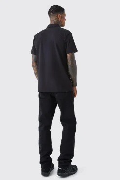 boohooMAN Short Sleeve Jersey Slim Fit Shirt | UK| Shirts