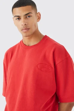 boohooMAN Short Sleeve Oversized Boxy Sweatshirt | UK| Hoodies & Sweatshirts