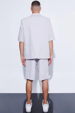 boohooMAN Short Sleeve Oversized Single Breasted Suit | UK| Suits & Tailoring