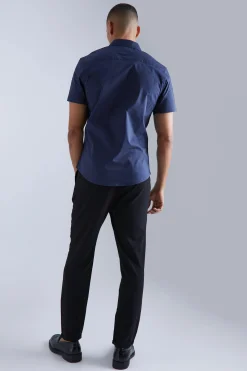 boohooMAN Short Sleeve Slim Fit Shirt | UK| Shirts