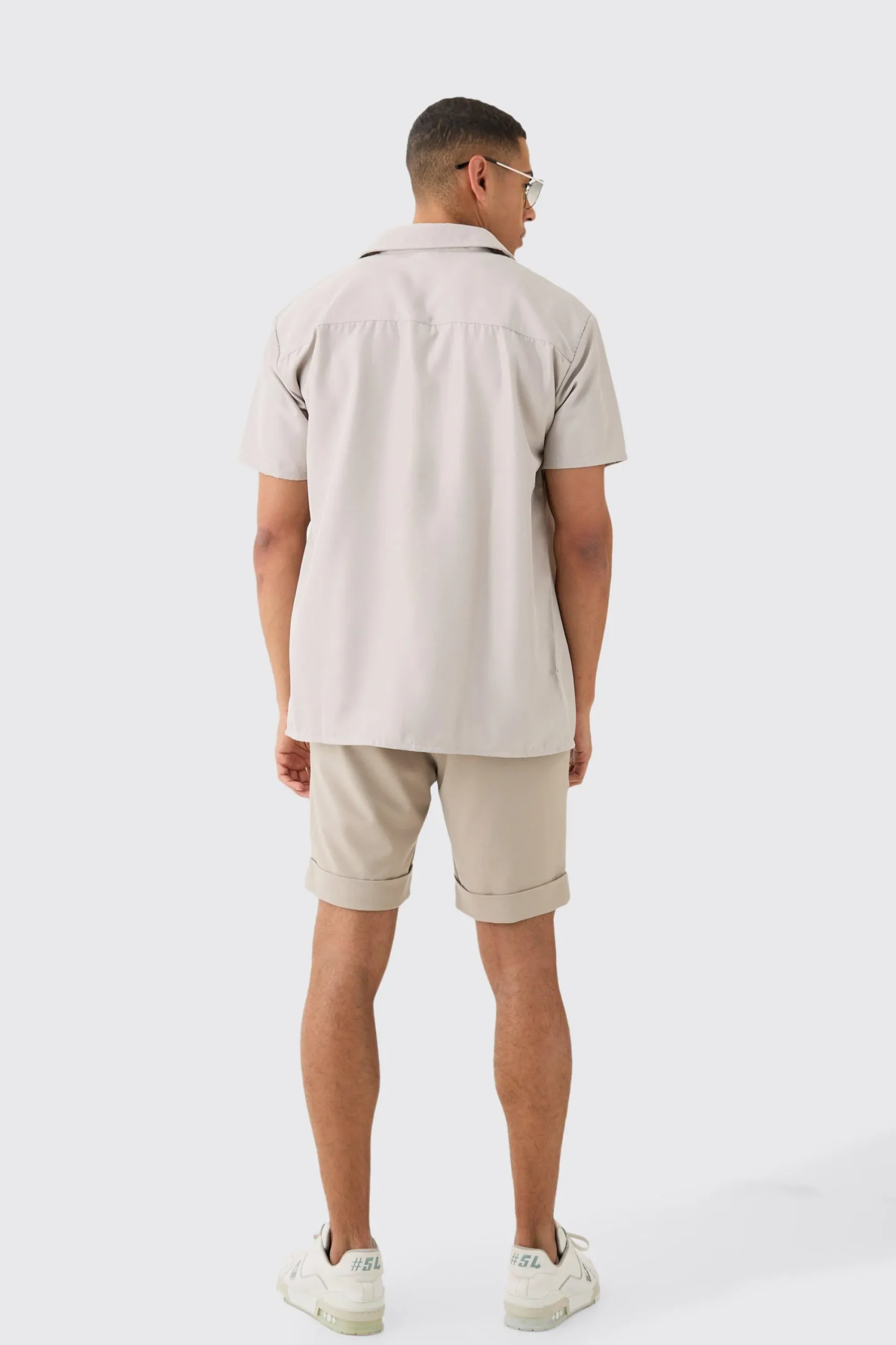 boohooMAN Short Sleeve Soft Twill Oversized Shirt | UK| Shirts